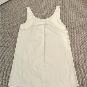 White Sleeveless Dress